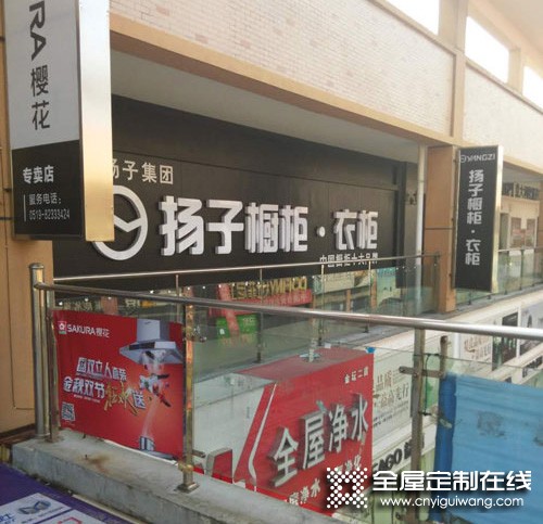 揚子衣柜江蘇常州金壇專賣店