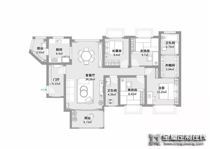 卡諾亞全屋定制案例賞析，收藏你人生的每處溫暖