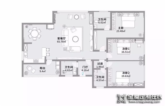 卡諾亞給空間浪漫，用極簡成就愛之家