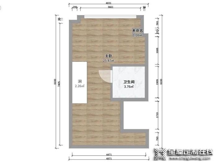 卡諾亞34㎡的小戶型設(shè)計案例，看了想把家拆了重裝！