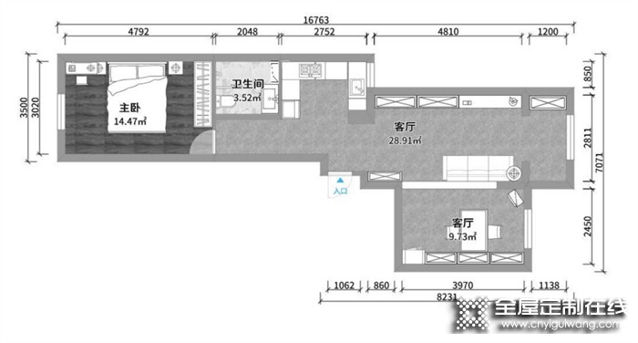 博洛尼全屋定制設計案例 | 回歸本心的設計，只一眼便沉醉其中