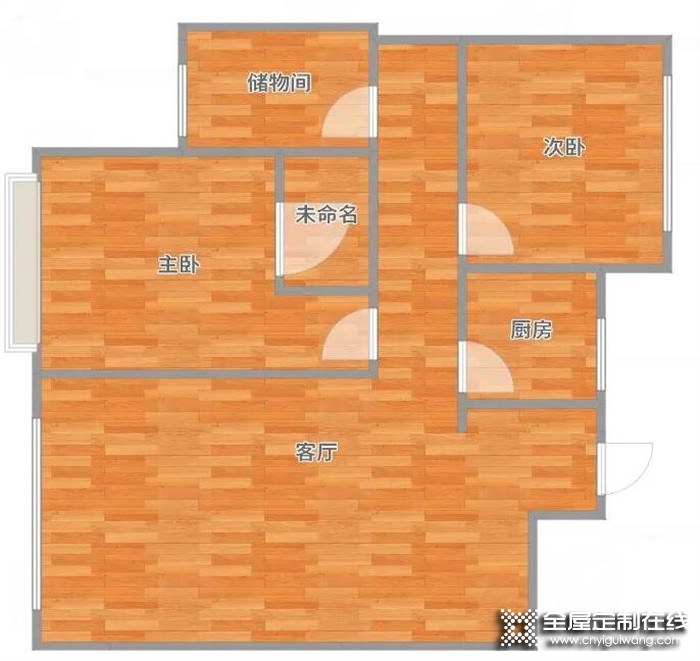 優格全屋定制|91平現代風格裝修滿屋定制的柜子，太令人羨慕了！