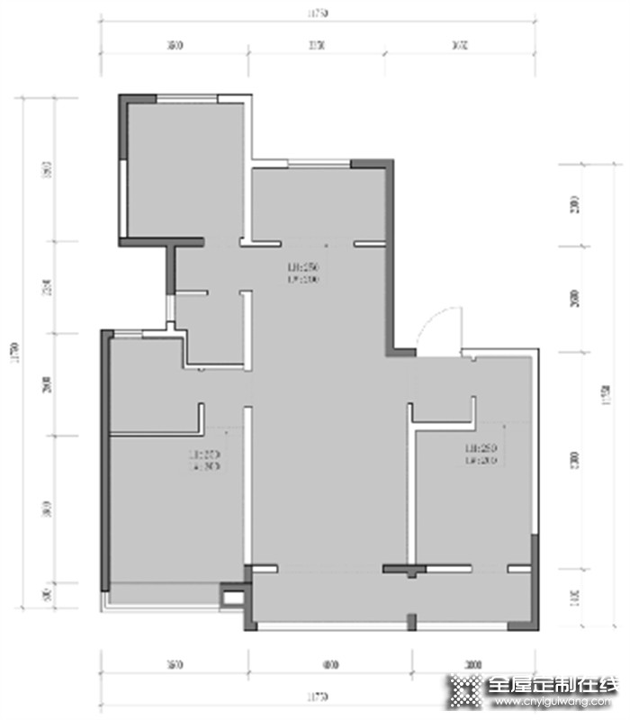 瑪格全屋定制126㎡簡約兩房，客廳臥室改造太絕，全小區都搶著要方案~