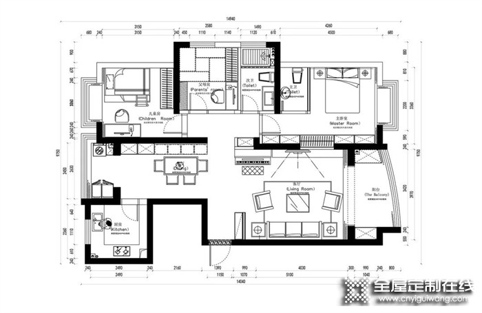 拉迷全屋定制小區(qū)案例 | 東源名都91㎡· 在時尚美學(xué)中構(gòu)建充滿現(xiàn)代氣息的生活港灣